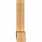 Ekena Millwork Portland Smooth Timber Gable Bracket, Western Red Cedar, 72"W x 27"H x 5 1/2"D x 5 1/2"F, 9/12 Pitch GBW072X27X0606POR00SWR - alternate 3
